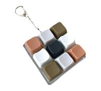 Luwecf Porte-clés Fidget Clavier Jouet 9 Touches Clavier Fidget Bouton pour Scolaire, Style H