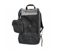 Luwecf Porte-oxygène Portable Sac de Transport pour Concentrateur d'Oxygène Conception Ergonomique Respirante Organisation Flexible Adapté pour Seniors Promenades Hôpital Domicile, Noir