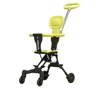 Luwecf Poussette Bébé Poussette Légère Double Direction Siège Réversible Guidon Réglable Structure Stable Quatre Roues Idéale pour Déplacements Promen, Poussette