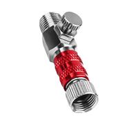 Luwecf Raccords Rapides pour Compresseur d'air, Raccords Mâles et Femelles de 1/8 Po, Raccords de Rechange, Coupleur, Pression Rouge