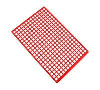 Luwecf RC Car Accessoire Décoratif Filet Bagage Filet Caoutchouc Souple Découpe Facile Élément Fenêtre Maquette Pièce Cargo Camion Crawler Adapté pour Scène, Rouge