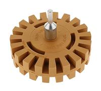 Luwecf Removal Eraser Wheel Roue de Décapage pour Suppression de Décors Vinyles Bandes Adhésives Graphismes de Carrosserie Équipement pour Perceuse