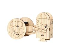 Luwecf Robot de Lancement de Boule à Monter Soi-même, Kit de Robot D'expérimentation Scientifique, Jouet, Artisanat D'invention pour Enfants, à La