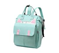Luwecf Sac à Langer Sac à Dos Sac à Langer Portable pour Voyage Couches Pique-Nique Crèche Fête, Vert