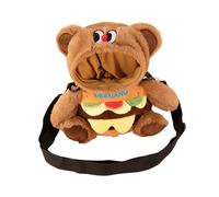 Luwecf Sac Bandoulière pour Femme, Sac à Main en Peluche pour La Rue Commerçante