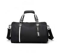 Luwecf Sac de Homme Sacoche Duffel Bag Valise Nylon avec Poignées Supérieures et Sangle Détachable Compartiments Zippés Adapté au Bureau Salle de Sport Courts Déplacements