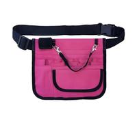 Luwecf Sac Infirmière Ceinture Petite Pochette Organisateur Assistant Polyestère Fermeture Éclair Multiples Poches Ajustable Adapté Au Personnel Médical Hôpi, Rose