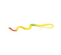 Luwecf Simulation Serpent Article Blague Figurine Serpent Caoutchouc Aspect Boîte Farceur Collection Pédagogique Jeu Éducatif Décoration Adapté à, Jaune
