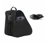 Luwecf Skating Sac Patins Sacoche Patinage Sac de Rangement Étanche Nylon 600D Trois Compartiments avec Poignée Renforcée et Sangle Ajustable Convient au, Style to 9
