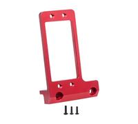 Luwecf Support de Servo Pièce de Performance Mise à Niveau de Châssis Monture de Direction pour Une Répartition de Poids Optimale Convient pour La Modificat, Rouge