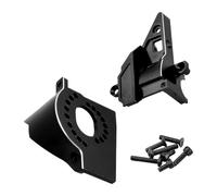 Luwecf Support Moteur de Voiture RC En Alliage D'aluminium Haute Performance avec Vis et Fixation Rapide pour Accessoires Miniatures, Noir