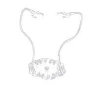 Luwecf Support pour Figurine d'action Chevalet Piédestal Étagère Porte-modèle Assemblage Facile pour Maintien Sûr Adapté pour Amateurs et Décor de Bureau Bas, Clair