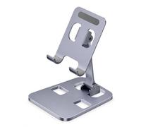Luwecf Support Téléphone Bureau Pliable, Gris | Mécanisme verrillage, Support visionnage, Consultations en ligne, Pr