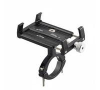 Luwecf Support Téléphone Vélo Aluminium Support Porte Téléphone Fixation Guidon Construction Antichocs Réglage Spirale Fiable Largeur Modulable 55 à 100 Mm