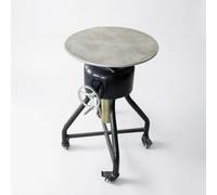 Luwecf Table Tournante pour Sculpture - Support Roue Rotatif en Métal pour Modélisme et at - pour Artistes, Table tournante de Sculpture Ronde avec élévateur