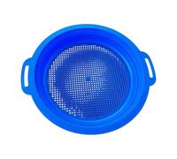 Luwecf Tamis à Sable Jouet Plage Passoire pour Enfants avec Poignée Solide en Pp Fonction Double Heure Sablier Adapté Jardin, Bleu