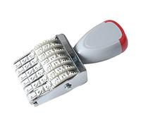 Luwecf Tampon Numéroteur Rouleau Trolley Date Caoutchouc Multi Fonctions roulettes Impression Adapté Emballage Production Code Batch Date Alimentation, 5MM