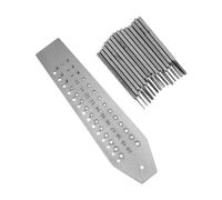 Luwecf Tap and Die Kit Watch Repair Tool pour Le Garage Bijoutiers Professionnels
