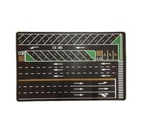 Luwecf Tapis de Parking Miniature 1/64, sous-main pour Bureau, Décor pour Jeux D'imagination.