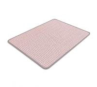 Luwecf Tapis Rafraîchissant pour Animaux Compagnie, Coussin Rafraîchissant et Matelas Réfrigérant pour Chat et Chien, Rose pâle, Extra Grand (120 * 90cm)