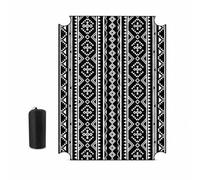 Luwecf Tapis Sol Camping et Couverture Pique Nique imperméable, Nappe Pique Nique pour activités Plein air, Noir, sans raccord, 8 m², Noir, 2,5 * 3,2 m, avec Trous, épaisseur 220g, avec Sac