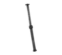 Luwecf Tripod Extension Rod Télescopique avec Colonne Centrale Réglable en Fibre de Carbone Fixation Universelle pour Caméra Adapté à La Prise de Vue, Diamètre 22mm 19mm