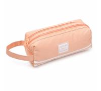 Luwecf Trousse Crayons Scolaire Portable, Rose | Tissu Oxford résistant, Trousse d'écolier, Préparation s examens, Pour minimalistes