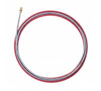 Luwecf Tuyau de de Soudage Conduit de Fil Doublure Flexible Pièce en Cuivre Anti-oxydation Structure Renforcée Transmission Stable Approprié pour Ateliers , 350A 3.2M