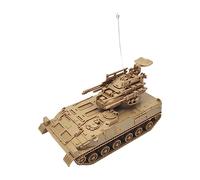 Luwecf Véhicules de Reconnaissance Artisanaux, Modèle de Char Blindé Miniature pour Scène de Table, 1/72