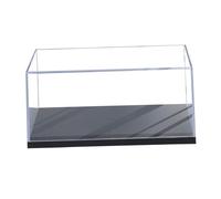 Luwecf Vitrine En Acrylique Transparent pour Voitures Miniatures et Figurines de Collection à L'échelle 1:43.