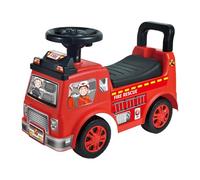 Luwecf Voiture à Bascule Musicale Enfant Voiture à Rouler pour Tout-petit Stimule La Coordination Siège Large Stabilité Sécurité Adaptée à Garçon Fille Usage, Rouge