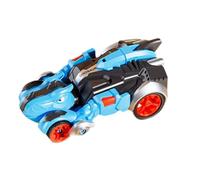 Luwecf Voiture de dinosaure transformable, automatique, véhicule de jeu pour enfants de 3, 4, 5, 6, 7 ans, Tyrannosaure Bleu