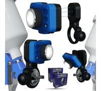 LUWO 2.0 Lampe universelle pour pistolet à peinture CRI+95 avec lampe de poche E, détail automobile, lumière solaire 3W, lampe d'atelier (Lampe pour pistolet à peinture)
