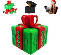 LuWomenre Boite Cadeau Doigt d'honneur Really Annoying Boîtes Cadeaux Cadeau Drole Noel, 3D Boîte à Vis Surprise Farce et Attrape Adulte Boite Cadeau pour Anniversaire Noël Fêtes The Prank Box