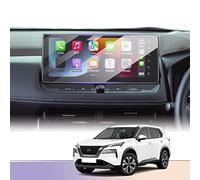 LUWU Compatible avec Nissan Qashqai J12 III e-Power 2022-2024 2025 NissanConnect 12,3 Pouces Film de Protection pour Écran de Navigation 9H Anti-Rayures Film de Protection en Verre Trempé Accessoire