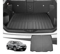 LUWU Tapis de Coffre Compatible avec Toyota Yaris Cross Hybrid 2021-2024 2025 TPE Proteciton de Coffre Voiture Antidérapant Bord Haut Yaris Cross Accessoires