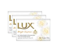 Lux Bright Impress Lot de 3 barres de savon à l'huile de camellia et d'agrumes