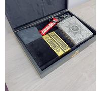 Lux Coffret cadeau islamique pour homme | Cadeau d'anniversaire islamique pour petit ami | Cadeau de l'Aïd Ramadan | Cadeau de fête des pères | Cadeau pour papa musulman | Cadeau pour lui