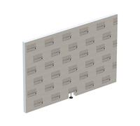 LUX ELEMENTS Habillage retour de baignoire prêt à carreler, dimensions 90 x 60 x 3 cm, TOP-TRS 900 S LTOPE1055, gris