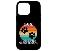 Lux Home for Wayward Dogs Nom de Famille Coque pour iPhone 14 Pro Max