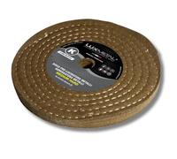 Lux Metal Disque de polissage Medium Hard 250mm laine feutrée pour polir les métaux en aluminium acier inoxydable Roue de polissage pour meuleuse polisseuse rectifieuse laiton cuivre fer bois marbre