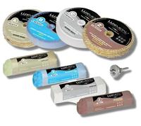 Lux Metal - Kit 4 Disques de Polissage de 100 mm et 4 Pâtes Abrasives de 250 gr - Parfaits pour polir des métaux tels que l'aluminium, le fer, l'acier inoxydable, le laiton, le cuivre, l'or, le marbre