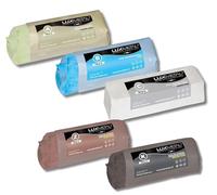 Lux Metal Kit 5 Pâtes abrasives Polissant 700 gr A-B-C-Z-K Set Polissage Acier Inoxydable Cire Solide Pour Polissage Métaux Miroir Aluminium Poli Chrome Plexiglass Marbre Laiton Cuivre Plastique