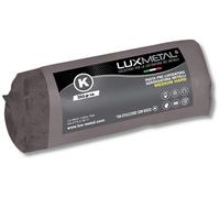 Lux Metal - Pate A Polir Abrasive Medium Hard Noir 350 g De Polissage Metal Acier Inox Alu Lustrage Aluminium Efface Rayures Bronze Fer Pour Metaux Laiton Nettoyage Cuivre Or Argent Polish Couteau