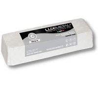 Lux Metal - Pate A Polir Abrasive S Fine Blanc 350 g De Polissage Metal Acier Inox Alu Pour Aluminium Laiton Nettoyage Cuivre Or Argent Polish Chrome Plexiglass Resine Epoxy Plastique Couteau