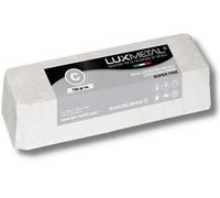 Lux Metal - Pate A Polir Abrasive S Fine Blanc 700 g De Polissage Metal Acier Inox Alu Pour Aluminium Laiton Nettoyage Cuivre Or Argent Polish Chrome Plexiglass Resine Epoxy Plastique Couteau