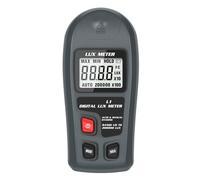 Lux mètre illuminomètre numérique 0~200,000lux LCD Compteur de lumière de Poche Lux/FC Mesure testeur capteur photomètre luxmètre pour intérieur et extérieur