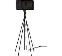 lux.pro lampadaire - Black Mikado - (1 x socle E27)(155 cm x Ø 48 cm) lampe sur pied lampe de plancher lampe lampe de salon noir