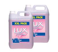 Lux Professional Savon pour les mains - Soin des mains doux pour la peau, bidon de 2 x 5 l pour un nettoyage doux et hygiénique des mains