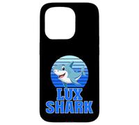 Lux Shark Family Reunion Squad Prénom Coque pour iPhone 15 Pro